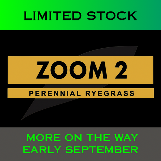 ZOOM 2 Perennial Ryegrass Grass Seed was #1 in the east for fertilized NTEP locations mowed at 1.1" or higher (50/30/20 Score™, NJ/VA/MD). Top 10% color (fertilized NTEP locations), top 4% Disease Score™, top 4% traffic & wear, top 4% divot recovery.
